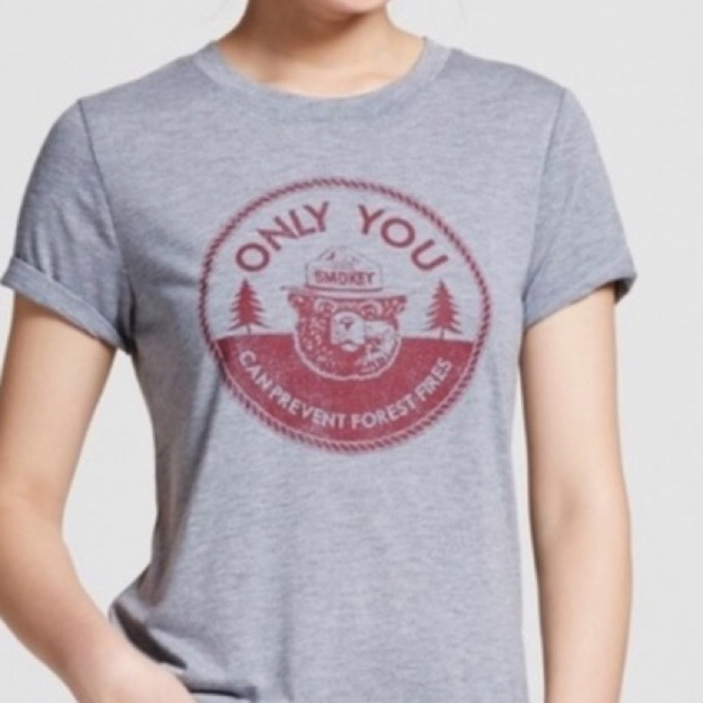 Comfortable smokey bear tshirt